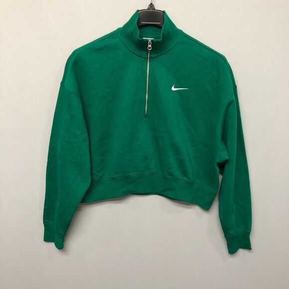 Nike Tops - Nike Women Oversized Pullover Sweatshirt Top Size Large Green B323 -17